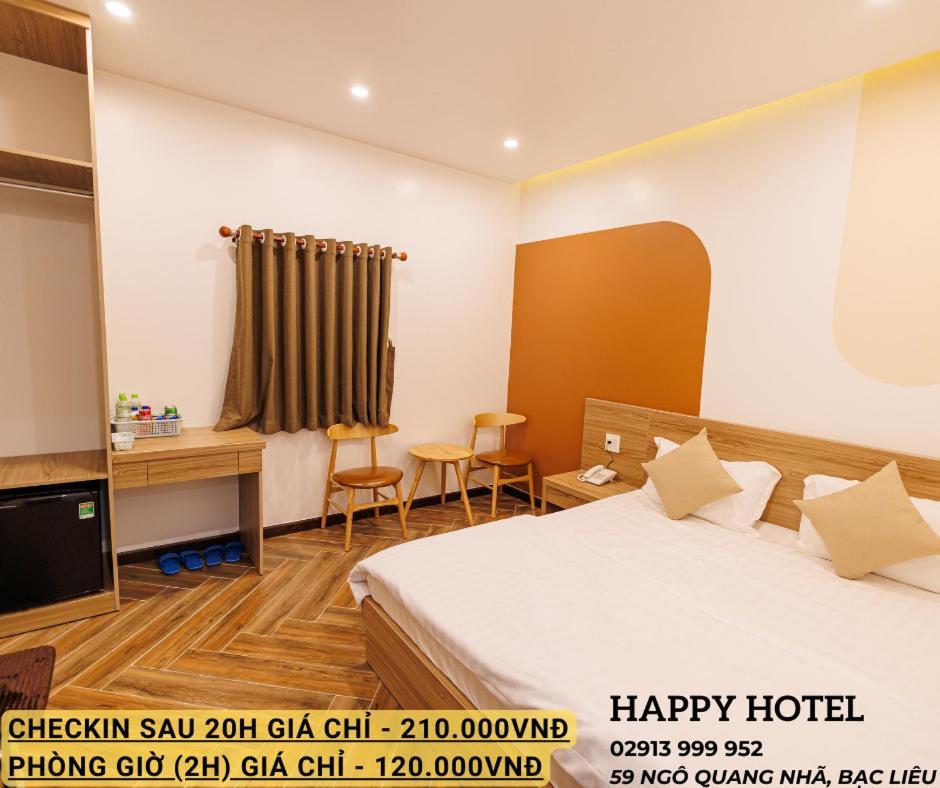 Happy Hotel Bac Lieu Exterior foto